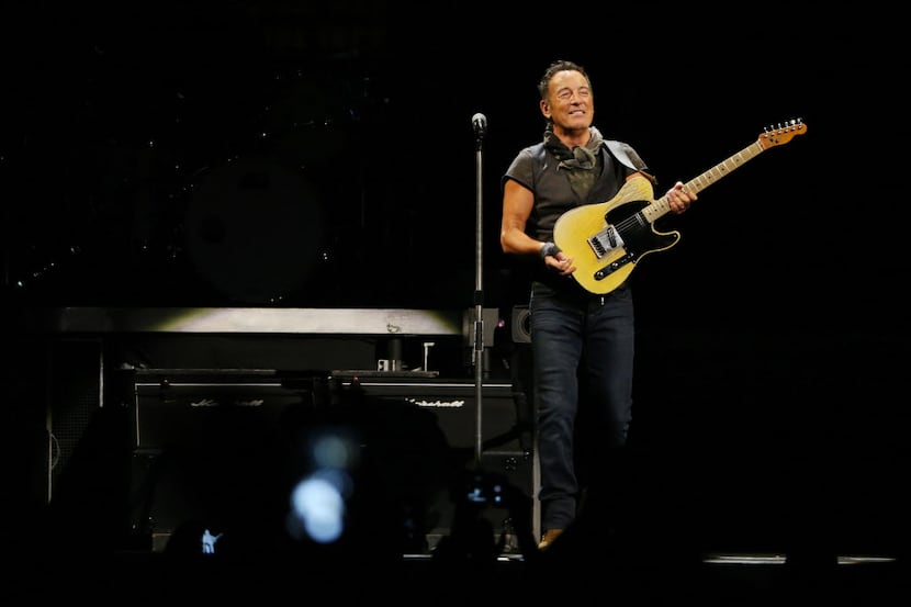 Bruce Springsteen and the E Street Band perform "The River Tour" at the American Airlines...
