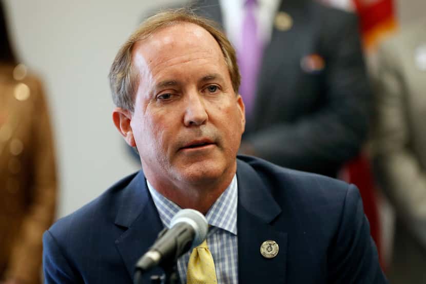 A Texas judge on Friday temporarily blocked state Attorney General Ken Paxton from forcing...