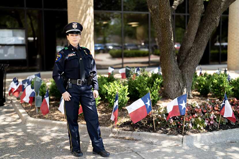 Officer Jennifer Chapman was named as the Plano Police Department’s new public information...