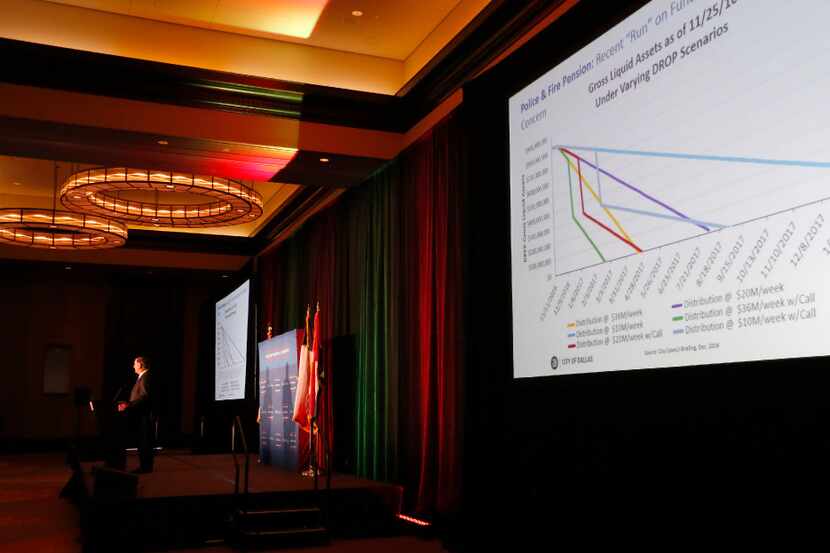 Dallas Mayor Mike Rawlings presented the Dallas Regional Chamber with the bad news about the...