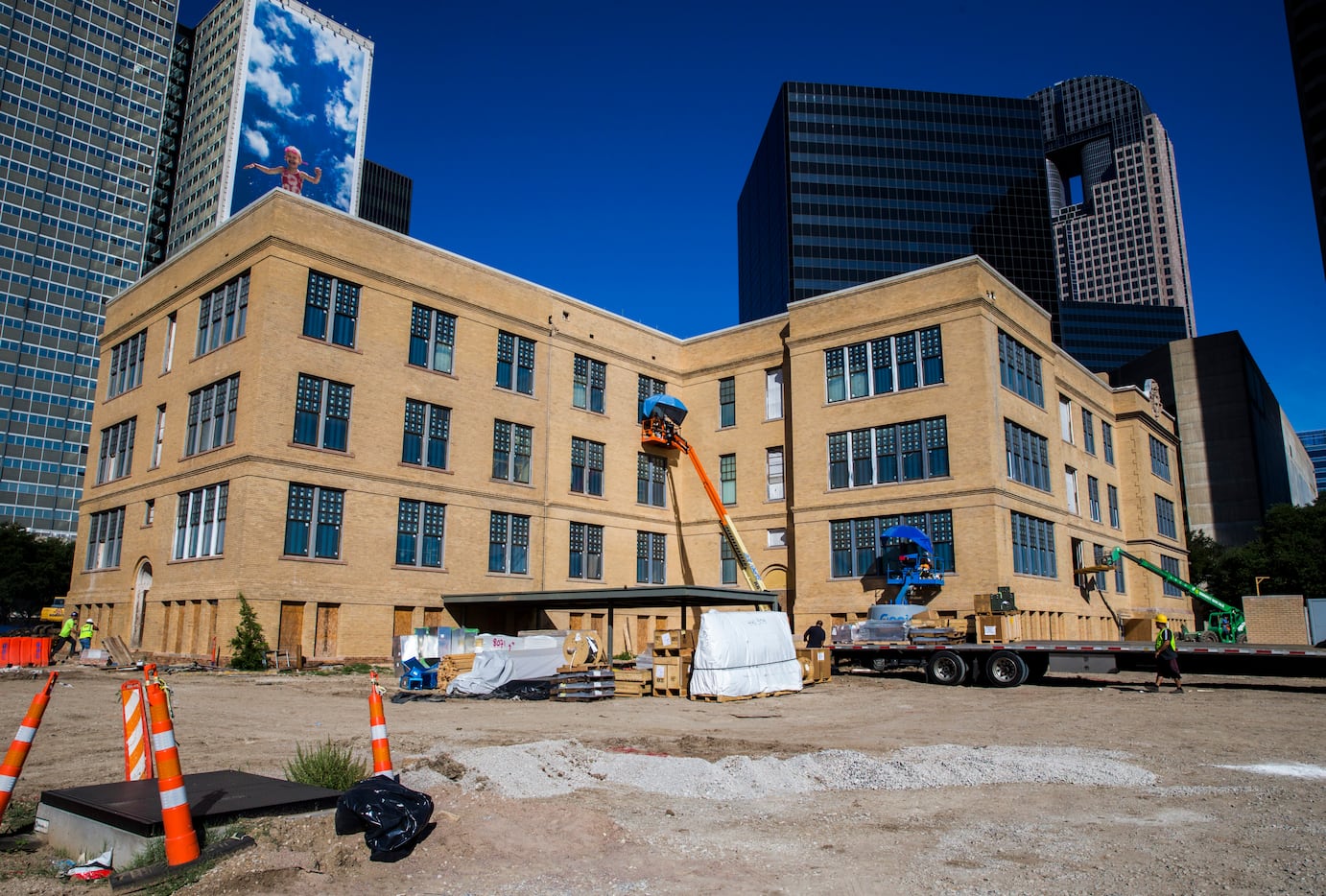 Developer Matthews Southwest has been working for more than a year to restore the old Dallas...