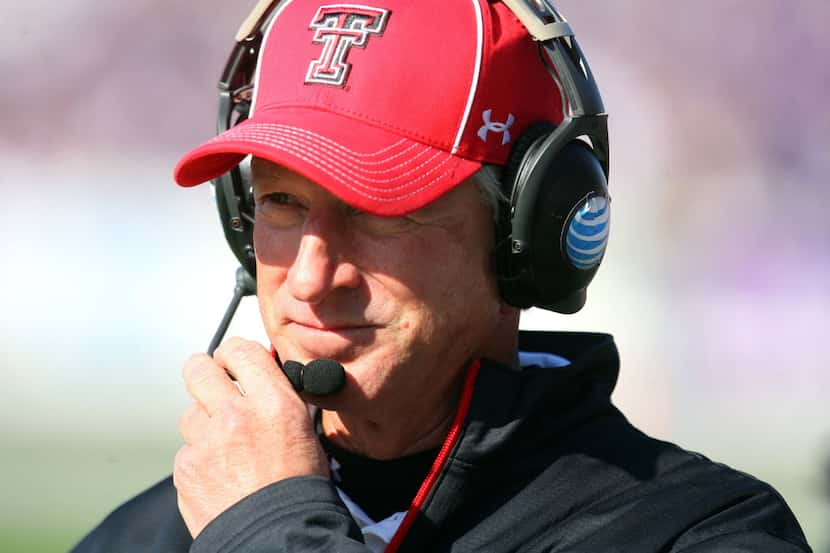 Tommy Tuberville during his time as Red Raider head coach. 11132012xSPORTS