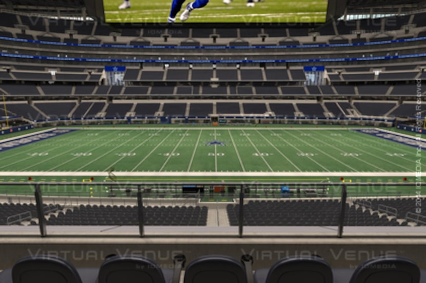 Sección C 235 del AT&T Stadium.