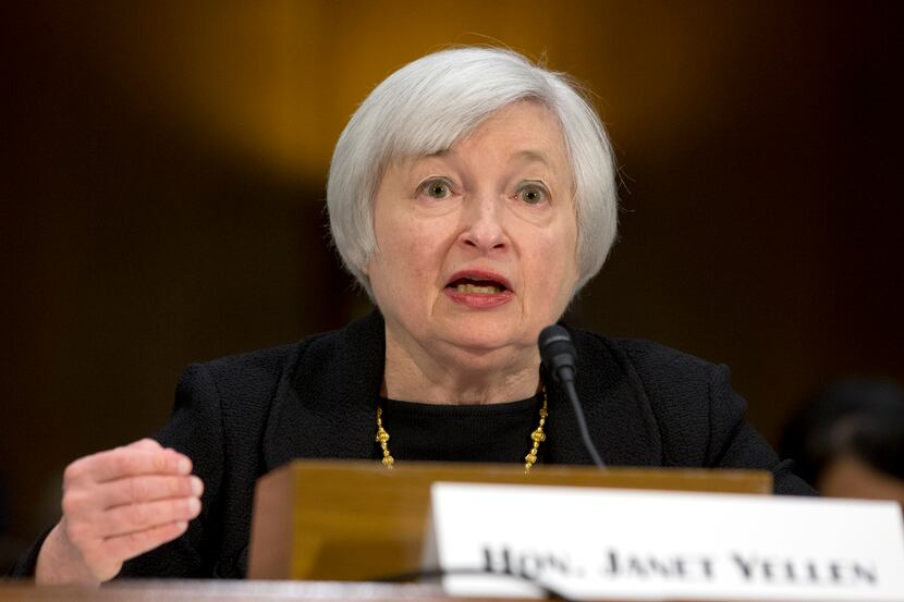 FILE - In this Nov. 14, 2013, file photo, Federal Reserve Board Chair nominee Janet Yellen...