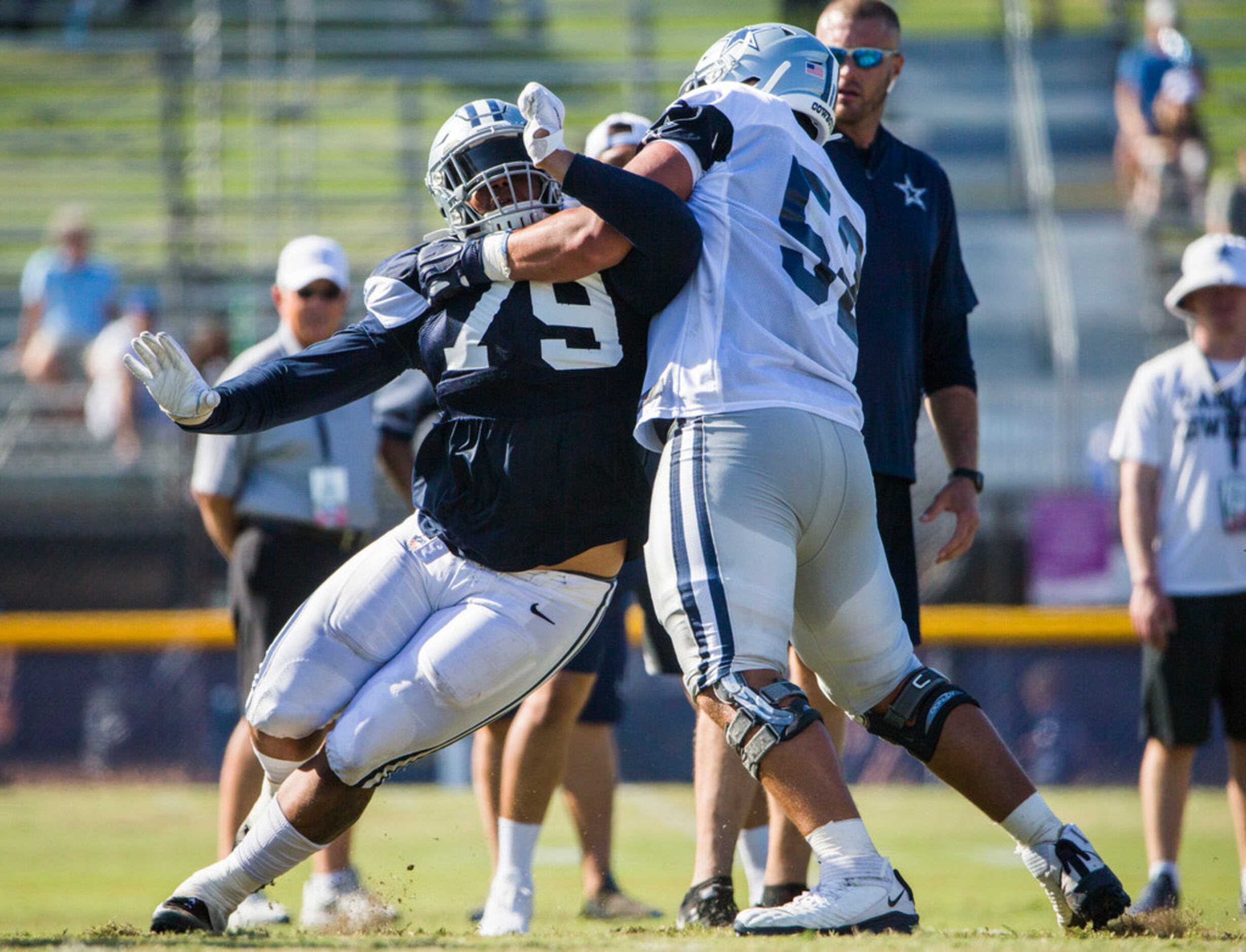 Here are Tyrone Crawford's first impressions of Kris Richard