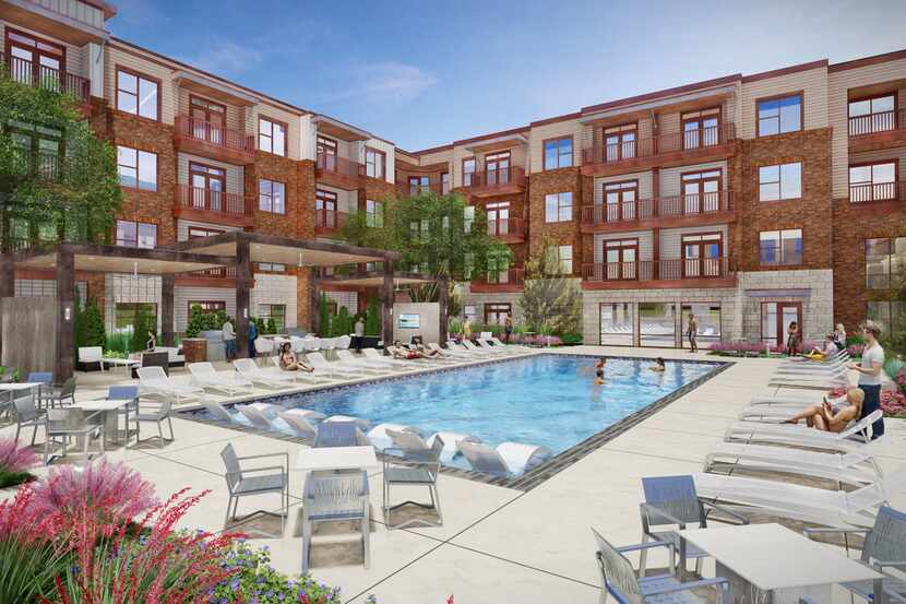 The Lenox Maplewood project will have apartments and townhomes.