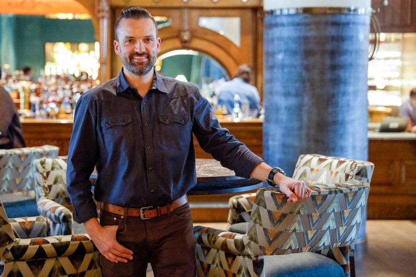 General manager Gaylord Lamey pictured at the Bowie House hotel in Fort Worth.