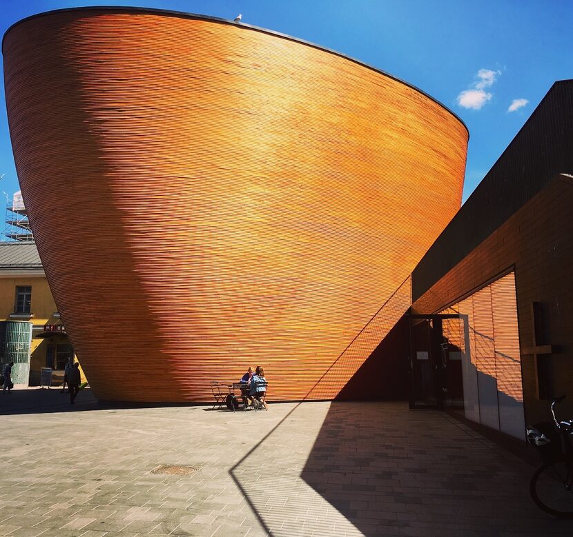 The Kamppi Chapel of Silence offers a quiet, contemplative spot in one of the busiest areas...