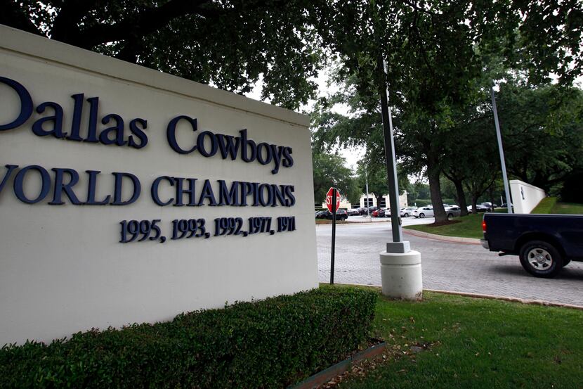 Dallas Cowboys headquarters at Valley Ranch in Irving on May 15, 2013.