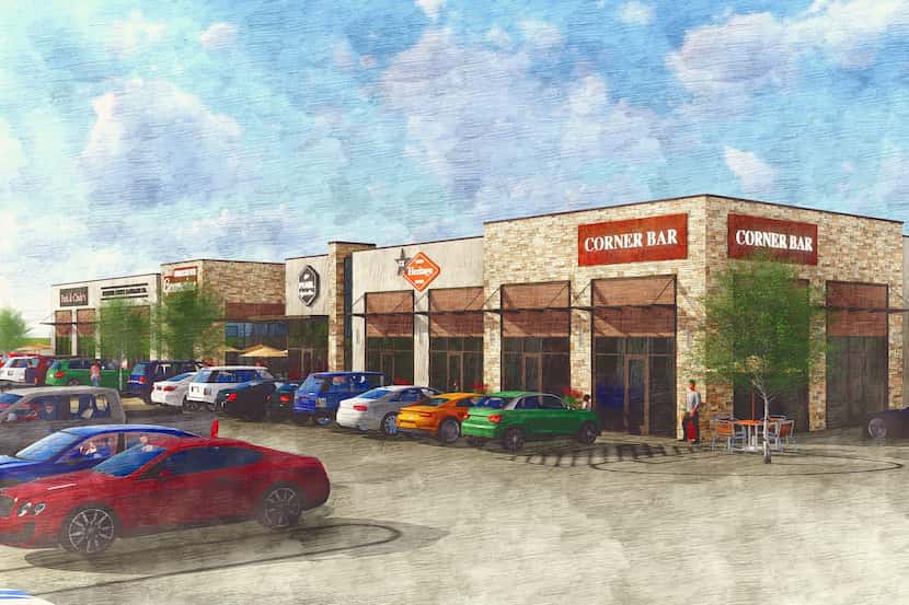 Shops at Chisholm Trail Ranch will open next year on Chisholm Trail Parkway.