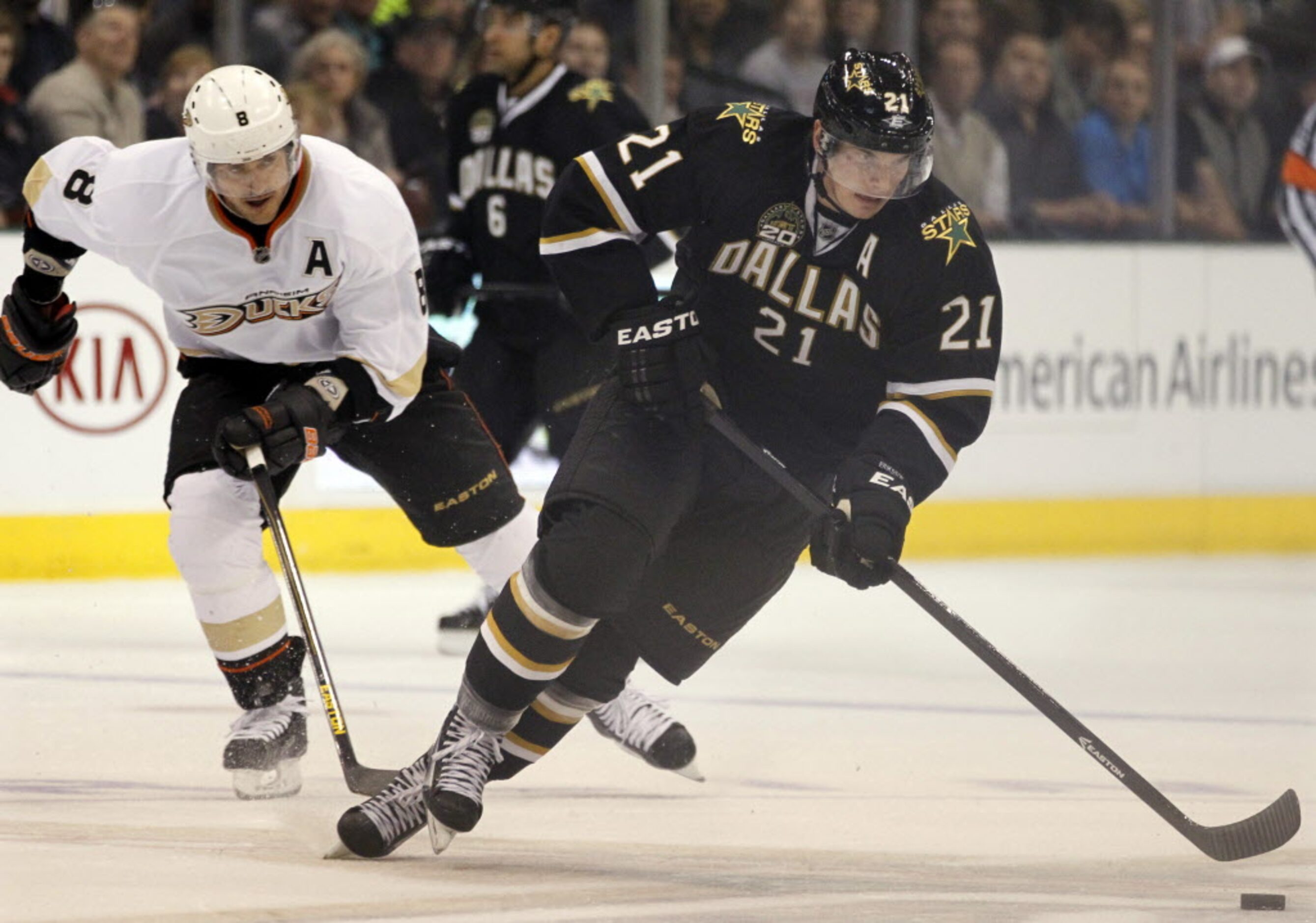 LOUI ERIKSSON / Traded from Dallas to Boston / Time spent with Dallas: Seven seasons / Total...