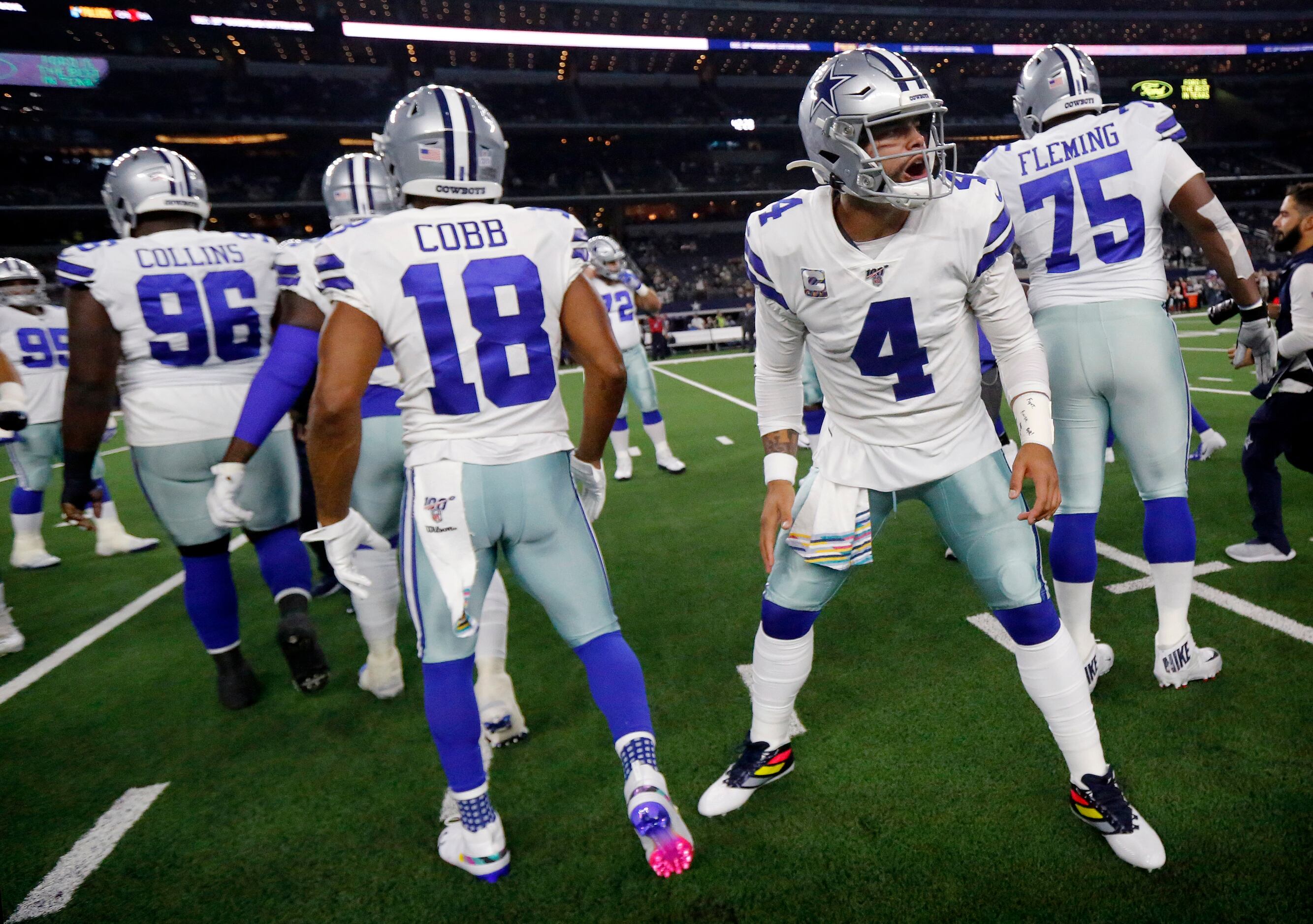 Photos: Cowboys players and fans get ready for big NFC East battle with  food, warm-ups and more