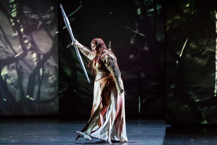 
Christine Goerke, Brünnhilde, in Die Walküre at Houston Grand Opera
