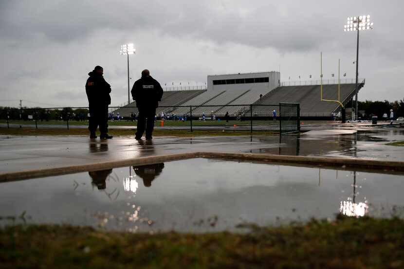 Rain could be widespread Friday night, and people attending high school football games will...