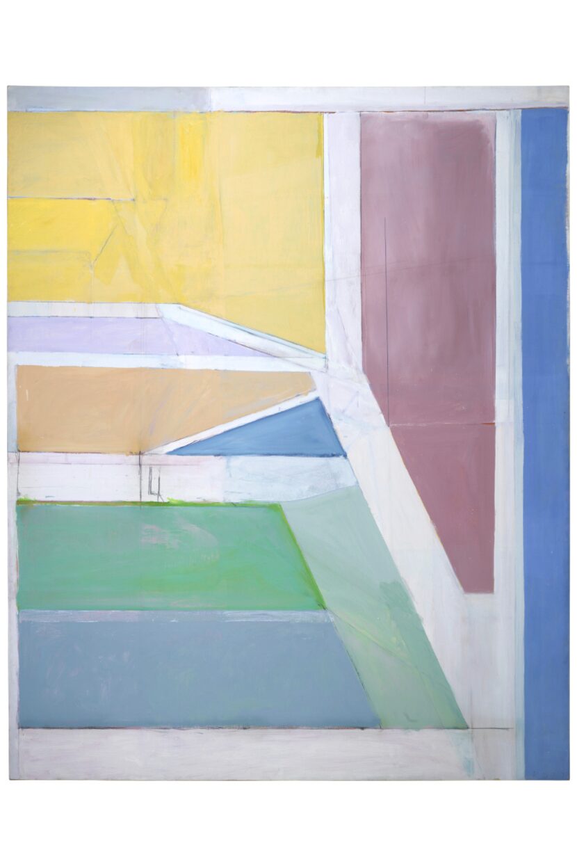 Richard Diebenkorn
"Ocean Park #27," 1970
oil on canvas
100 x 80 in. (254 x 203.2 cm),...