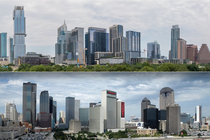Austin (pictured above)  topped Dallas in the annual property market ranking in the Emerging...