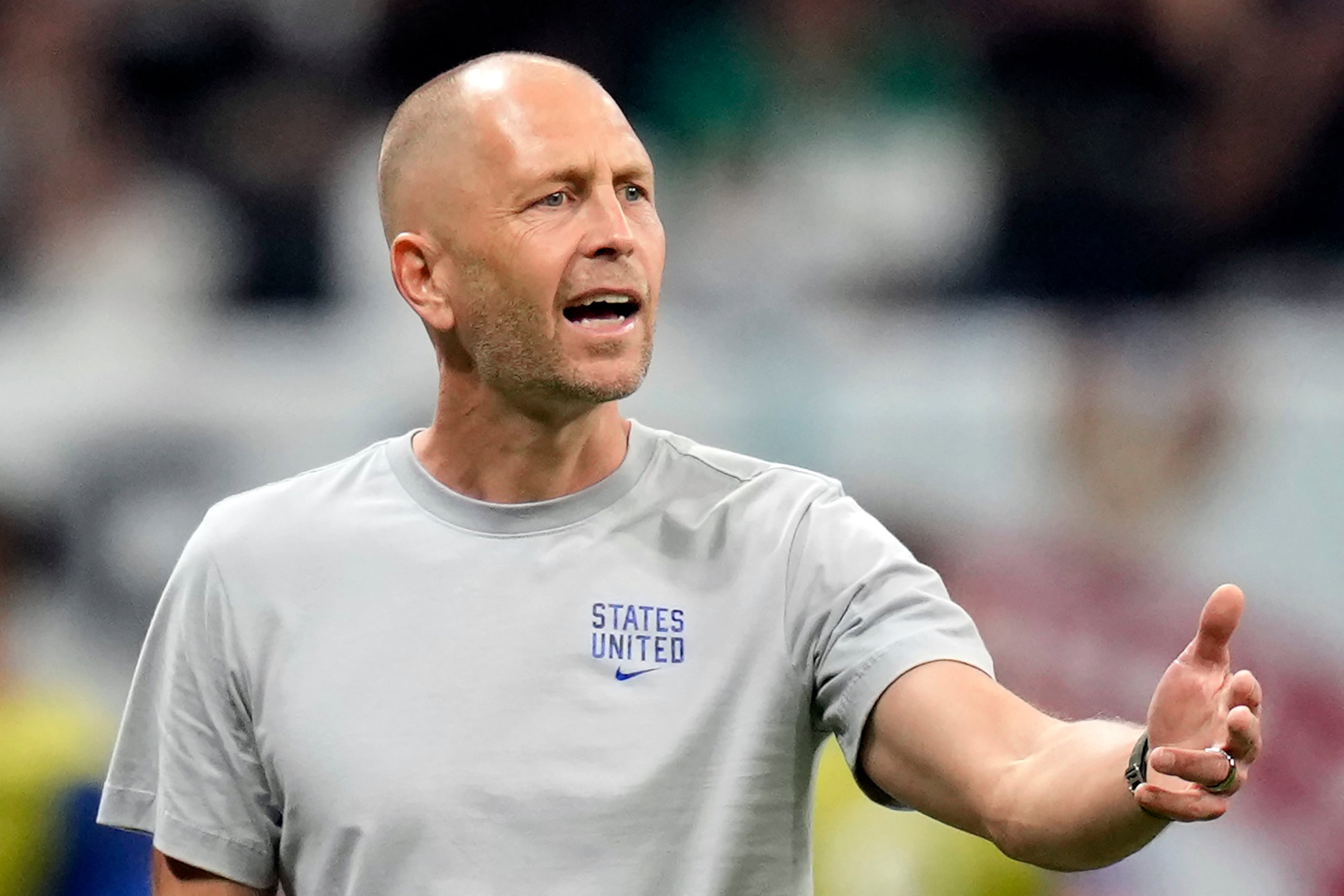 USMNT soccer coach Gregg Berhalter admits kicking future wife