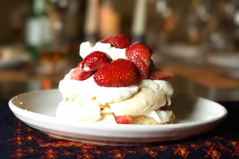 Mini strawberry Pavlovas may be the most brilliant Passover dessert ever.