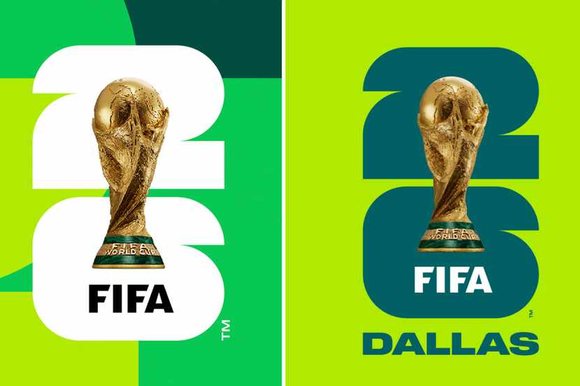 FIFA 2026 World Cup logos.