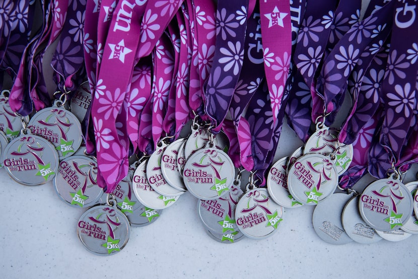 Participants in the November 5K received medals for their efforts.