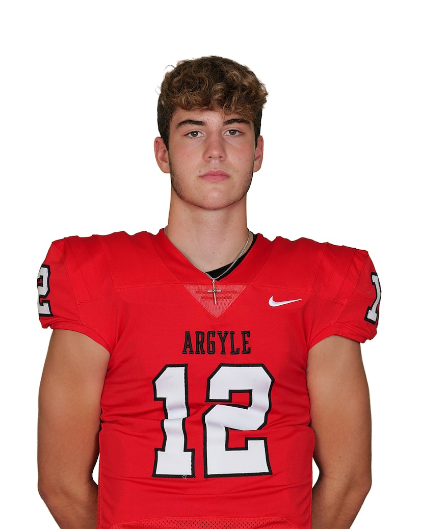 Argyle QB CJ Rogers.