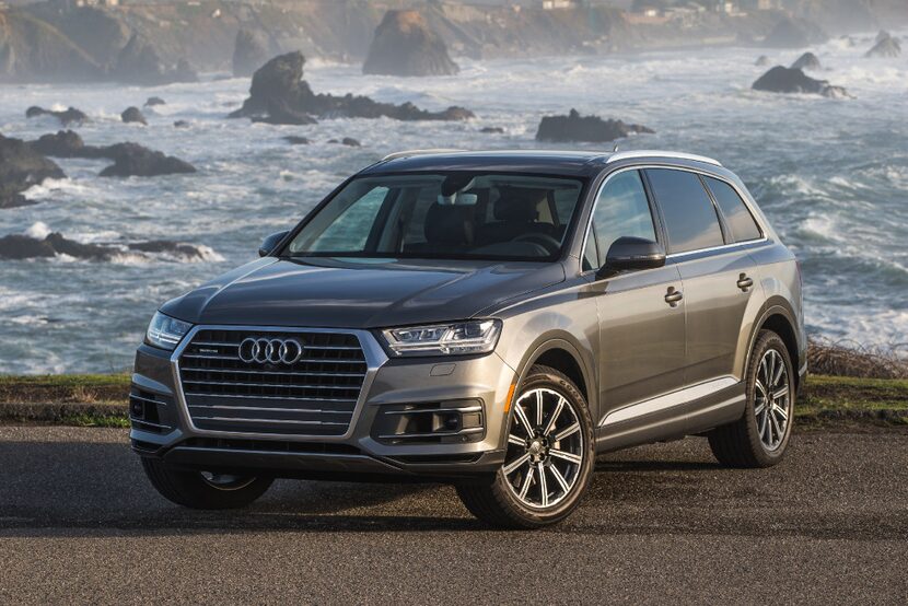 The seven-passenger Audi Q7.