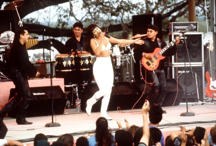 Jennifer Lopez stars in "Selena." The film will be screened May 27 at 8:45 p.m. at Dallas...