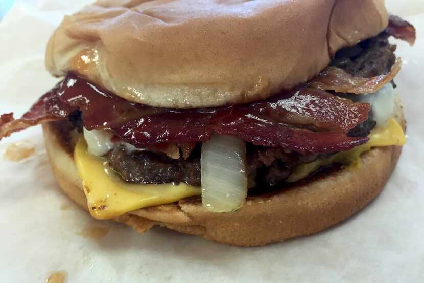The gorgeous glisten on the bacon and cheese? That comes free.