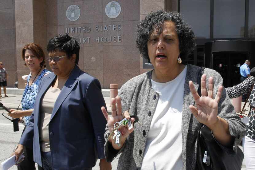 Kathy Nealy (left), political consultant to John Wiley Price, will be tried after Price and...