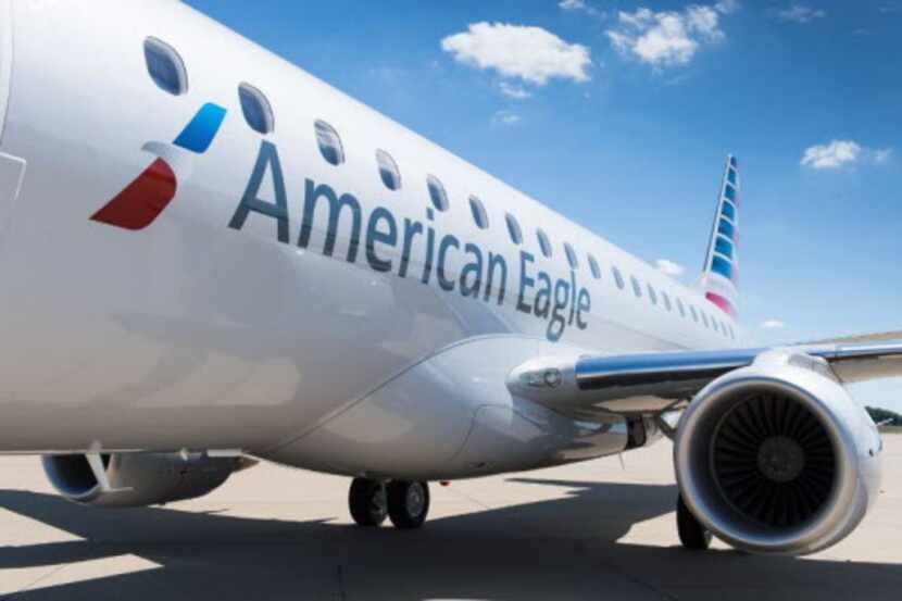 An Embraer E-175 aircraft operated uncer American Airlines' regional carrier brand American...