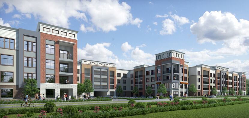Palladium USA plans to build 300 apartments at RedBird Mall.