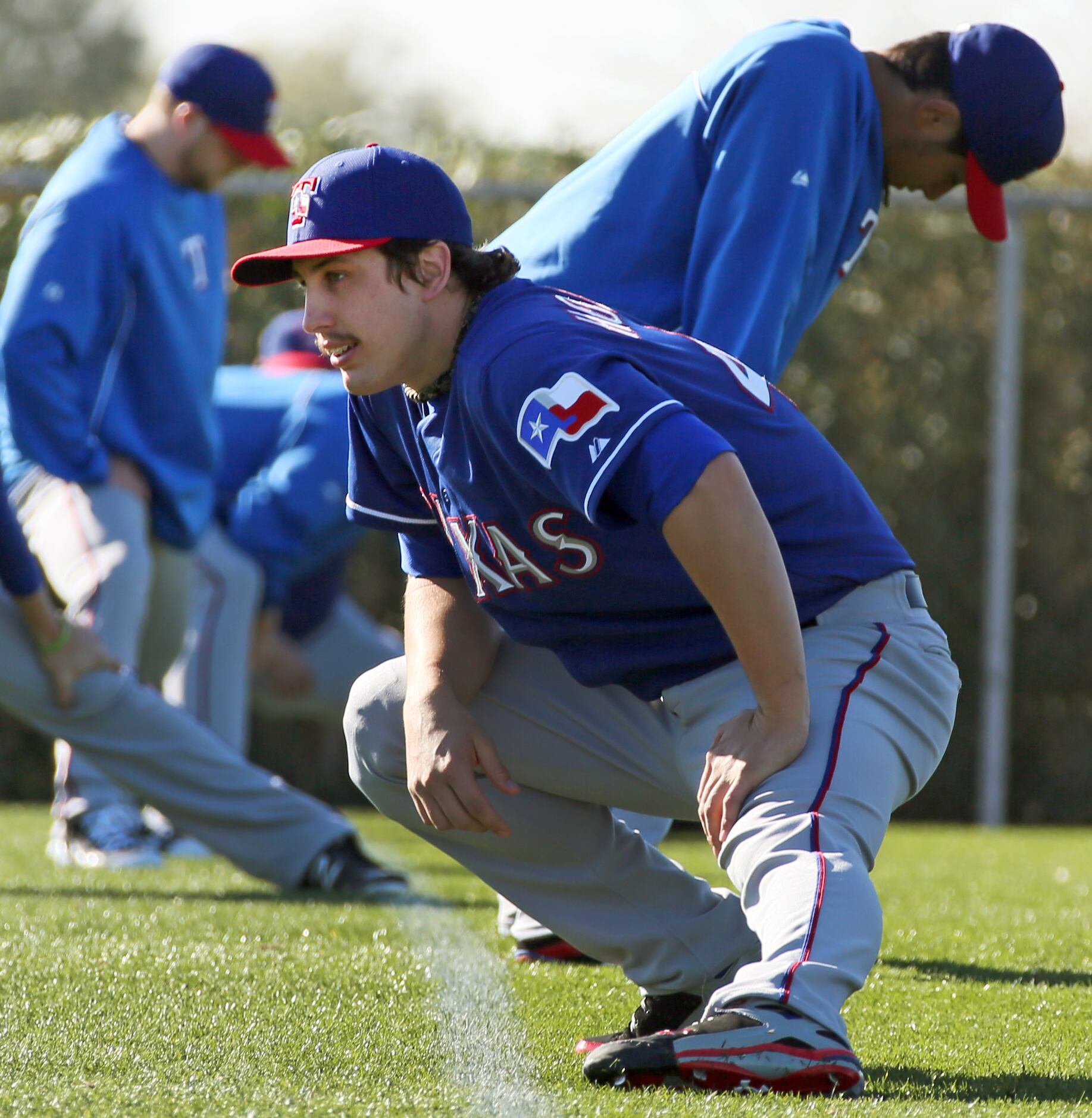 Rangers' Colby Lewis on having his own personal race track in his