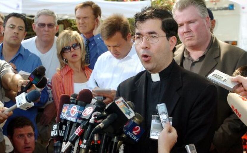 A 2005 file photo of Father Frank Pavone.