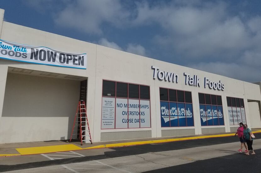 Town Talk Foods-Arlington welcomes shoppers on July 2 in Arlington, Texas. The store opened...