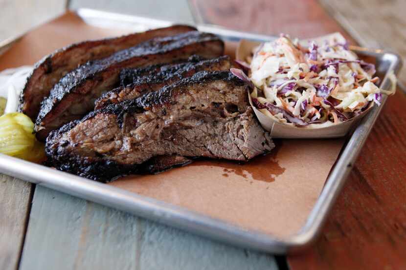Pecan Lodge is one of Dallas' most popular barbecue restaurants for brisket.