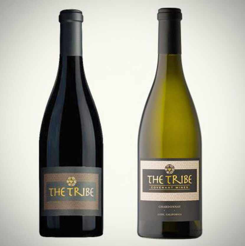 The Tribe Red Blend and Chardonnay, kosher wines