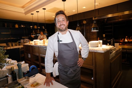 Chef Danny Grant, co-owner of Monarch in Dallas, hosted a dinner in late September 2024...