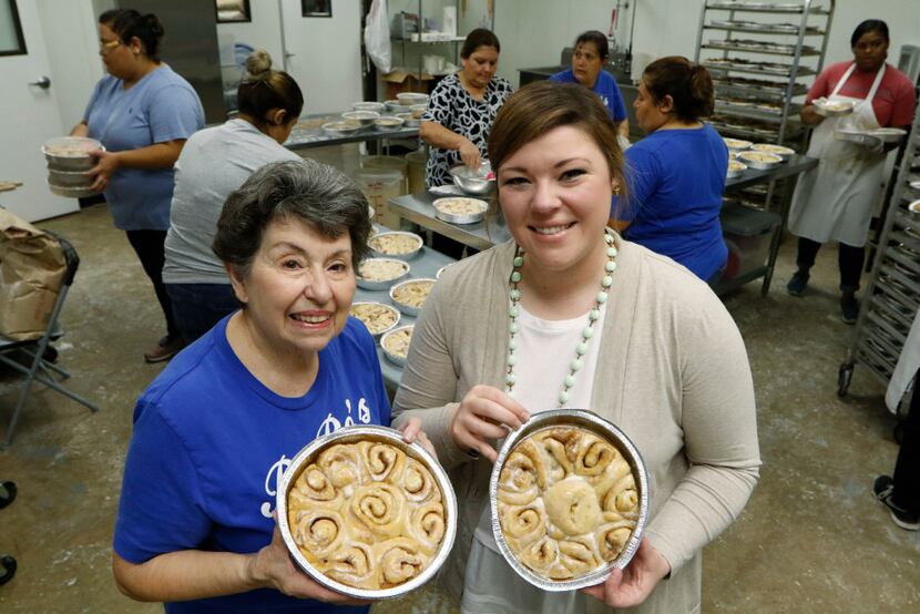
Rochelle Trainer (left) and her granddaughter Amy Collins are co-owners of RoRo's Baking...