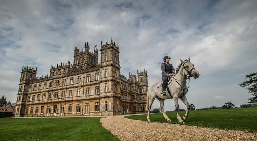 Lady Carnarvon, the real-life countess of Highclere Castle (a.k.a. Downton Abbey)...