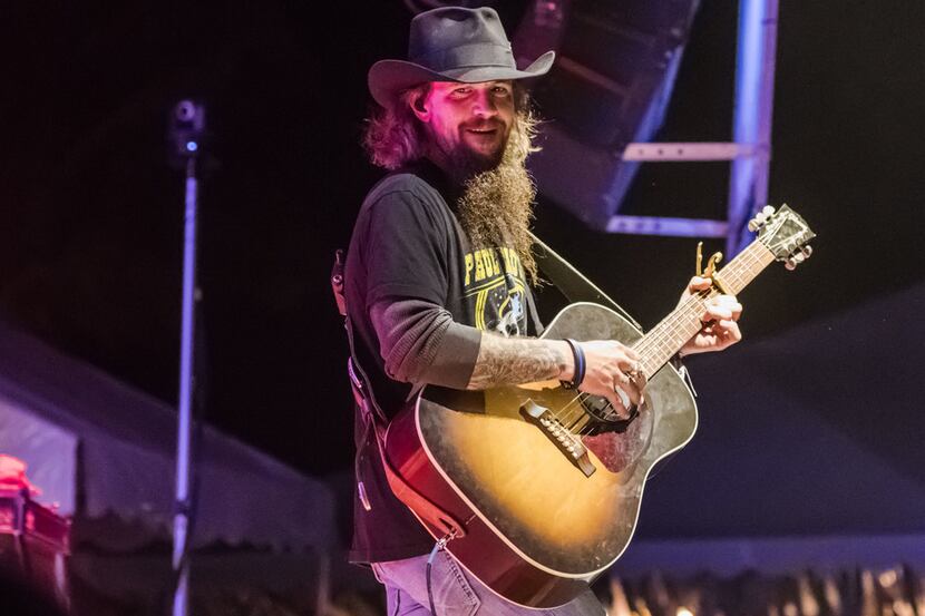 Cody Jinks performing as the headlining act on February 10, 2018 at the Mile0Fest. Jinks...