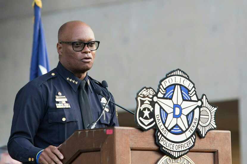 Dallas Police Chief David Brown's department is leaning on a state law that affords it...