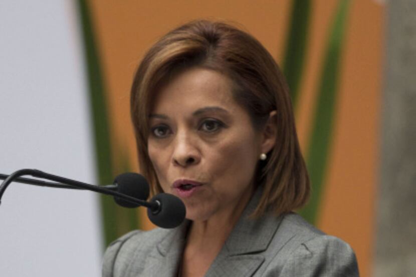 Josefina Vazquez Mota, presidential candidate for the now-governing National Action Party...
