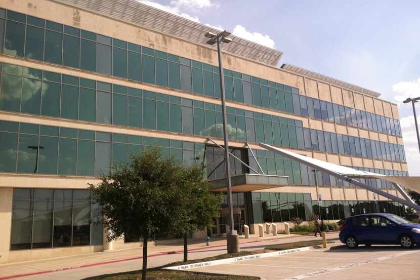 An office building off the Sam Rayburn Tollway in McKinney, where Servergy employs 22...