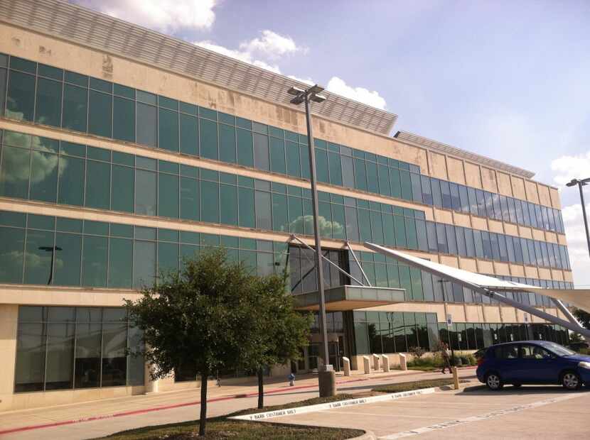 An office building off the Sam Rayburn Tollway in McKinney, where Servergy employs 22...