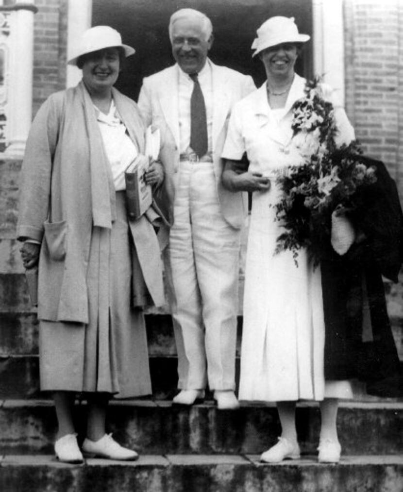 Lorena Hickok (left), Gov. Paul Person of the Virgin Islands, and Eleanor Roosevelt were in...