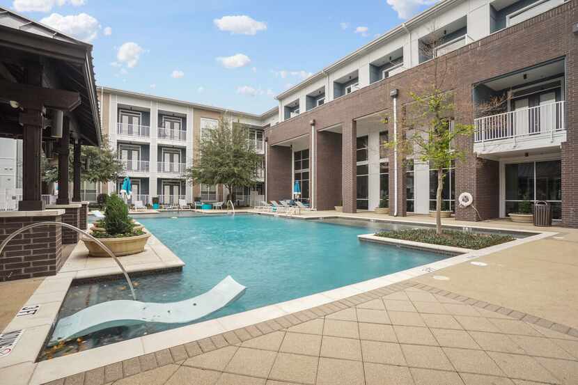 The Kade Apartments are near Lemmon Avenue in Dallas' Oak Lawn district.