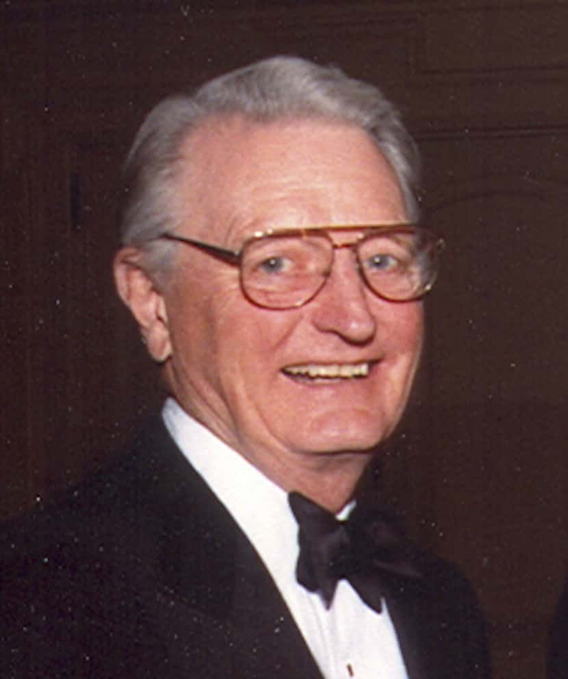 Jere Thompson Sr. when he received the Catholic Foundation Award. 