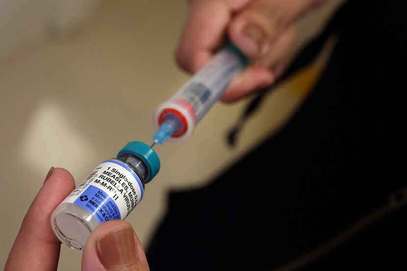 Texas is one of 18 states that allow parents to opt out of vaccinating their children...