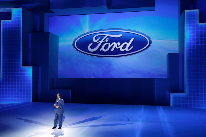 FILE - In this Monday, Jan. 13, 2014, file photo, Ford Motor Co., Executive Chairman Bill...