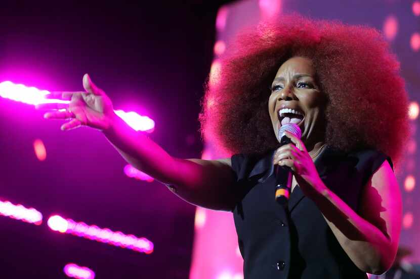 Stephanie Mills performs a Valentine's concert at the Music Hall at Fair Park.